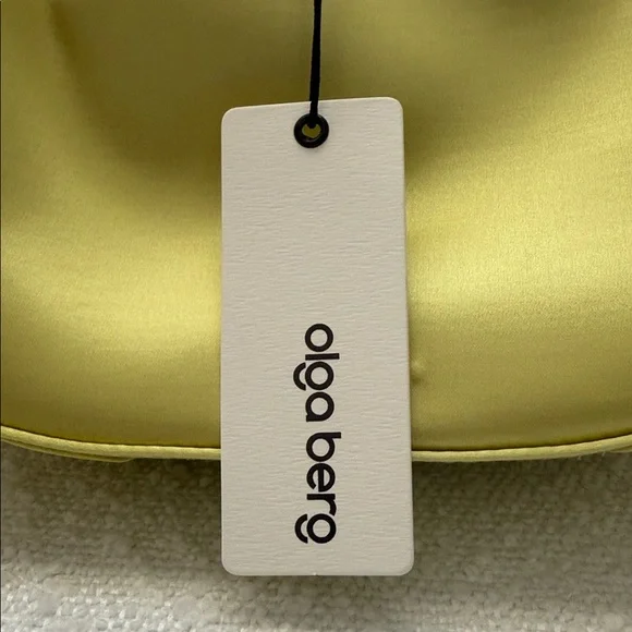 Oroton Lemon Satin Mini Bag - Picture 3 of 6